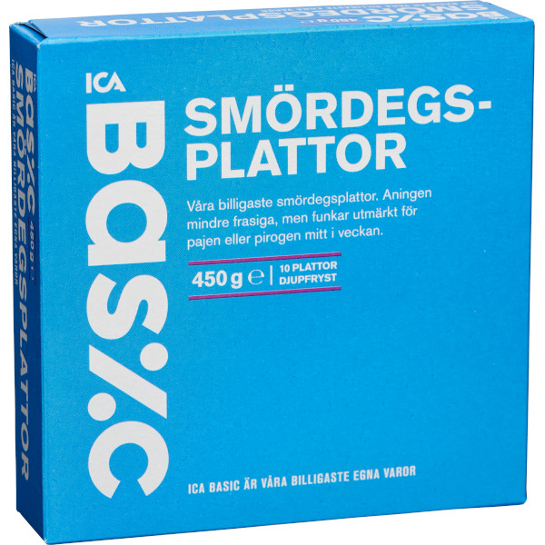 ICA Basic Smördegsplattor