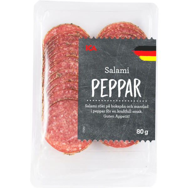 ICA Salami Peppar
