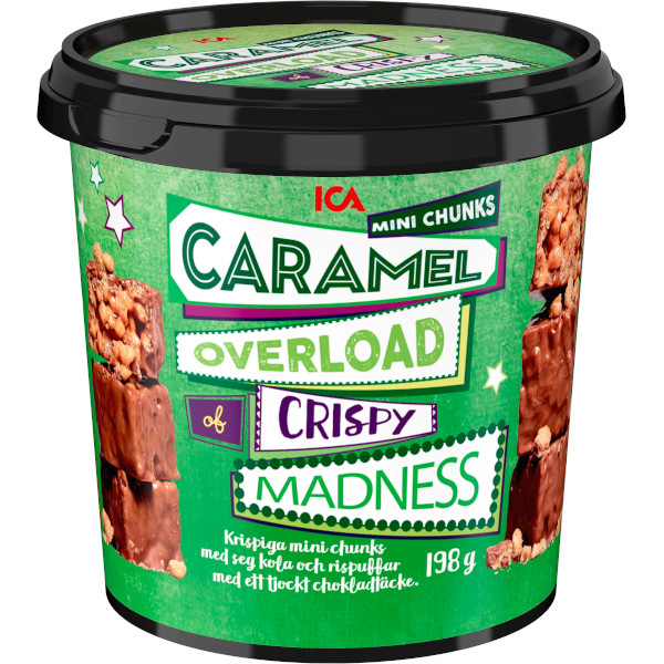 ICA Mini Chunks Caramel Overload Of Crispy Madness