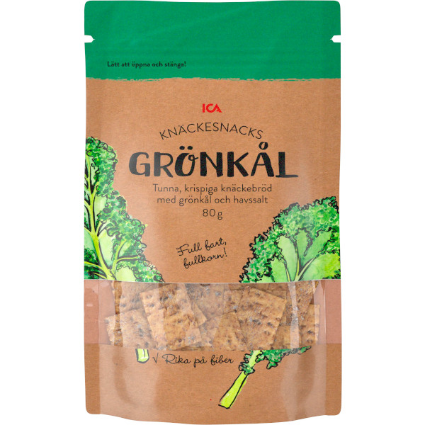 ICA Knäckesnacks Grönkål