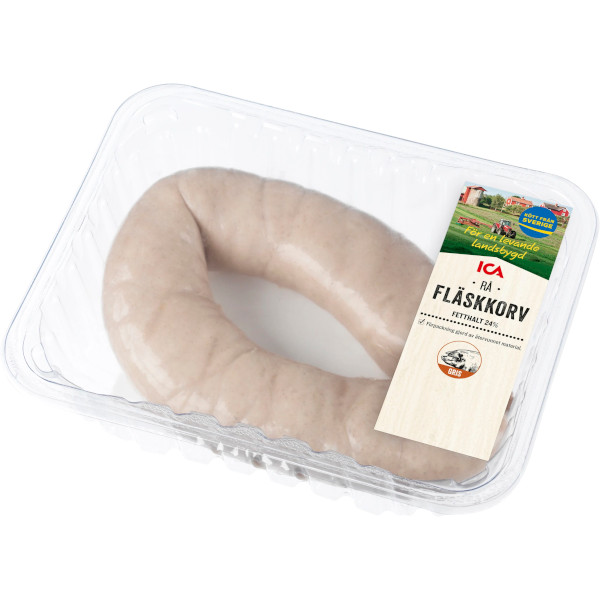 ICA Fläskkorv Rå