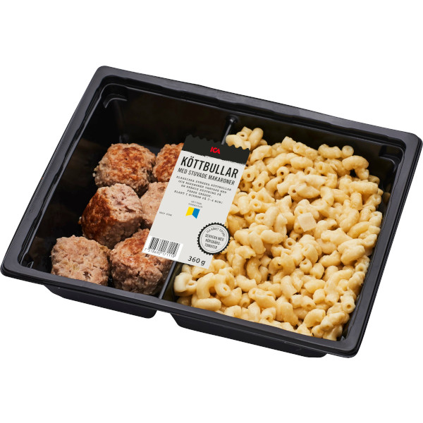 ICA Köttbullar & Stuvade Makaroner