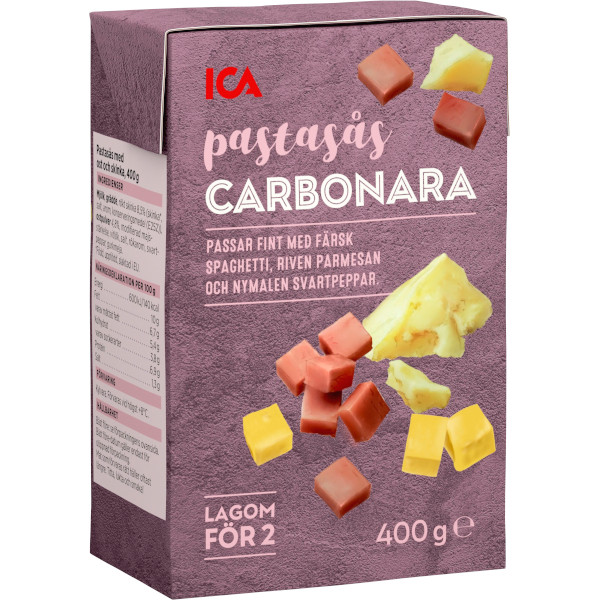 ICA Pastasås Carbonara