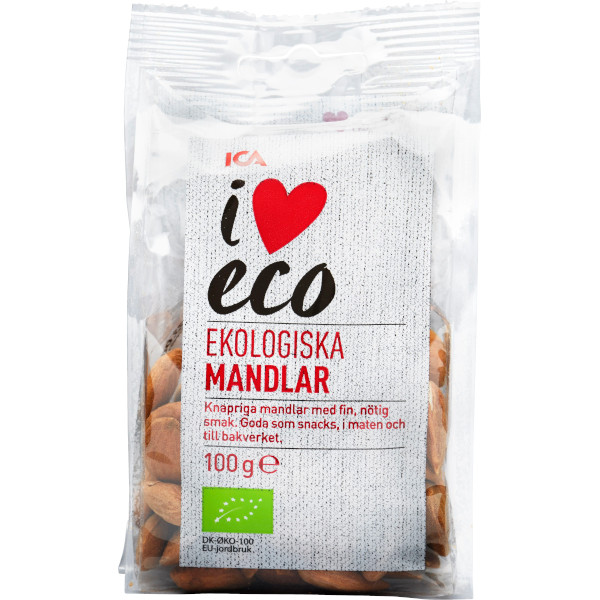 ICA I Love Eco Mandlar Ekologiska