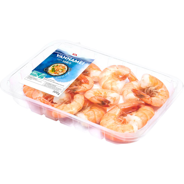 ICA Vannameiräkor Kokta