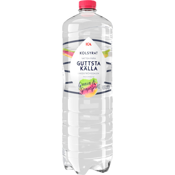 ICA Vatten Kolsyrat Guava & Grapefrukt