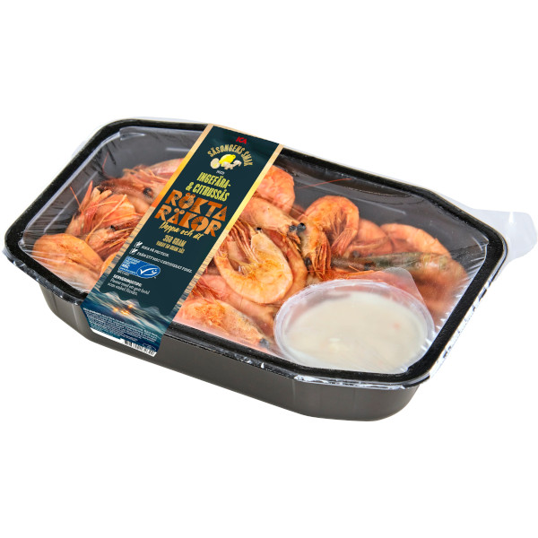 ICA Rökta Räkor Ingefära & Citrussås