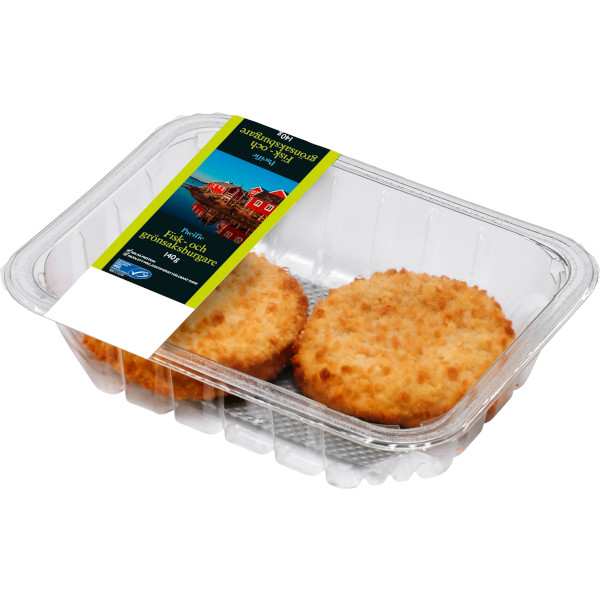Pacific Fisk & Grönsaksburgare