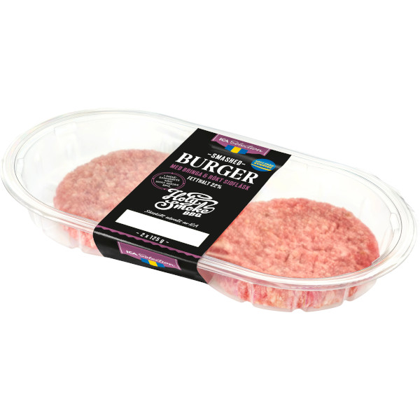 ICA Selection Smashed Burger