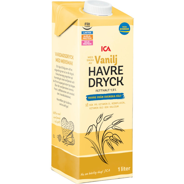 ICA Havredryck Vanilj