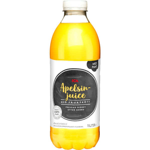 ICA Apelsinjuice Fruktkött