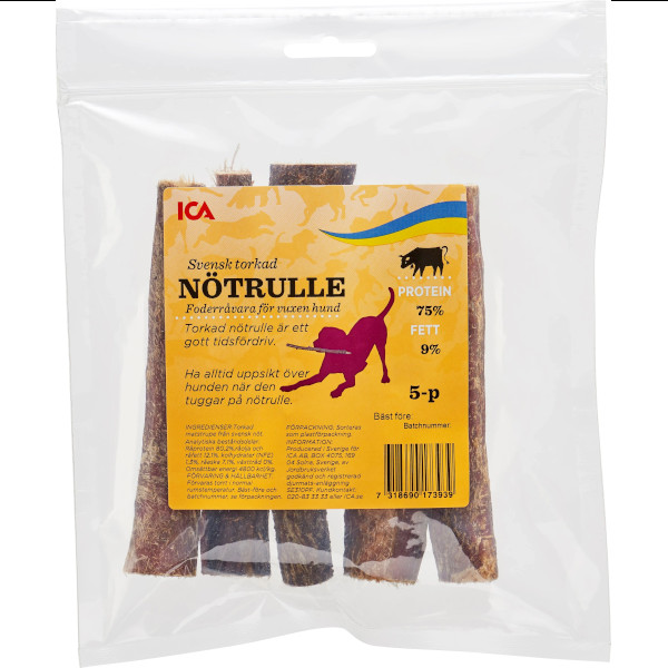 ICA Nötrulle Torkad