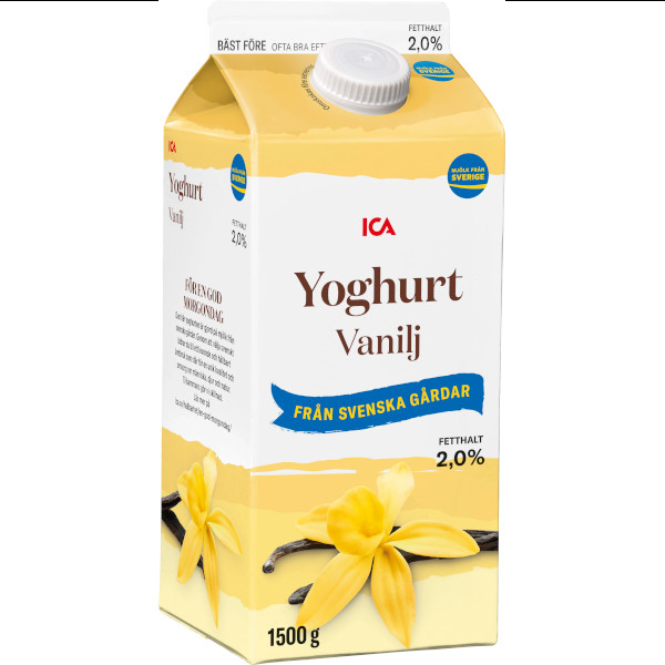 ICA Yoghurt Vanilj
