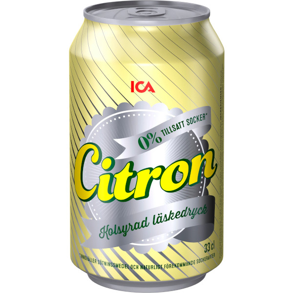 ICA Läsk Citron UTS