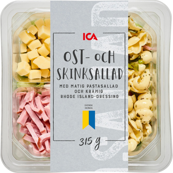 ICA Pastasallad Ost & Skinka