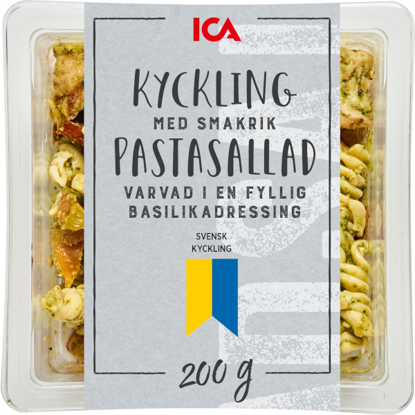 ICA Pastasallad Kyckling & Basilika