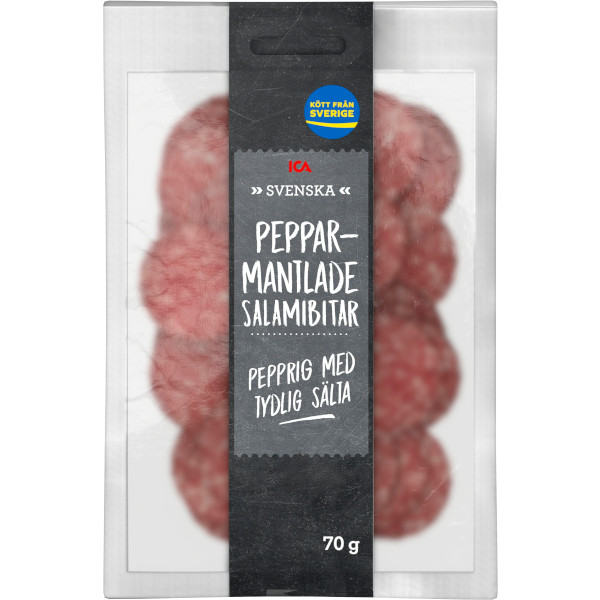 ICA Salamibitar Pepparmantlade