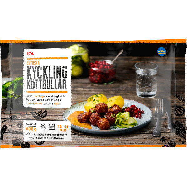 ICA Kycklingköttbullar