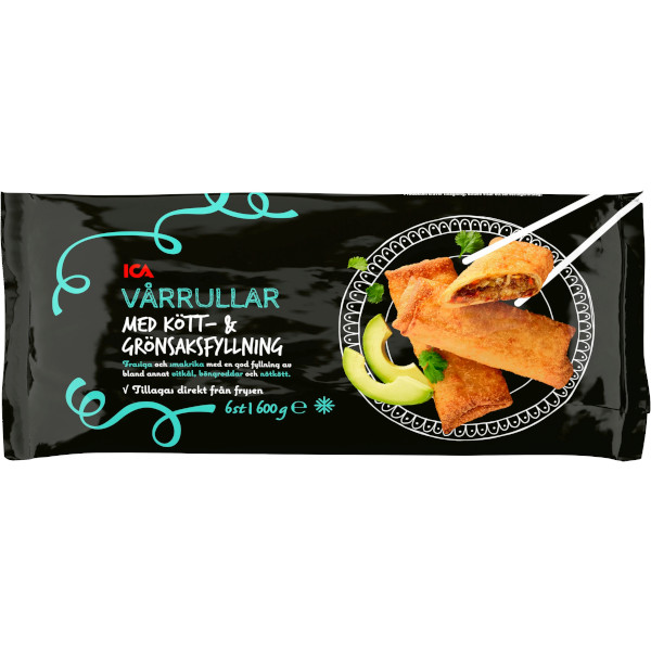 ICA Vårrullar Kött & Grönsaksfyllning
