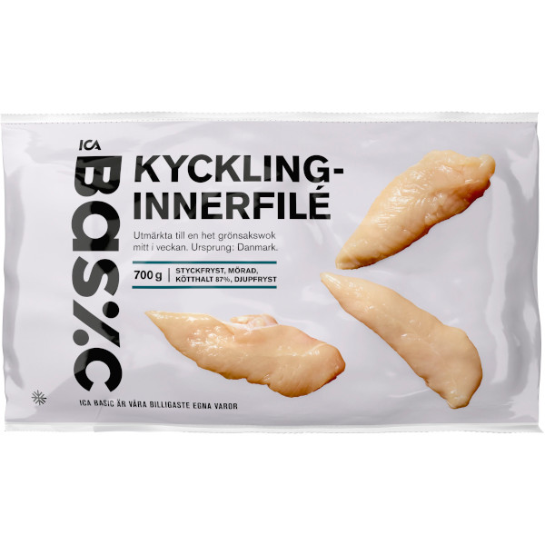 ICA Basic Kycklinginnerfilé