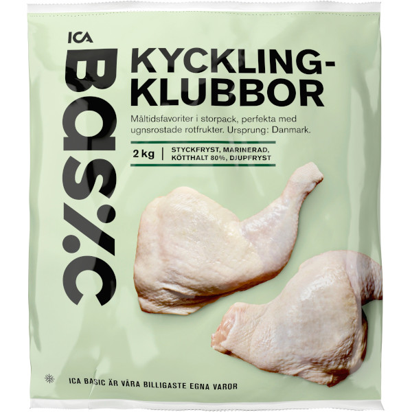 ICA Basic Kycklingklubbor