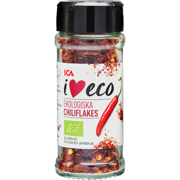 ICA I Love Eco Chiliflakes Ekologiska