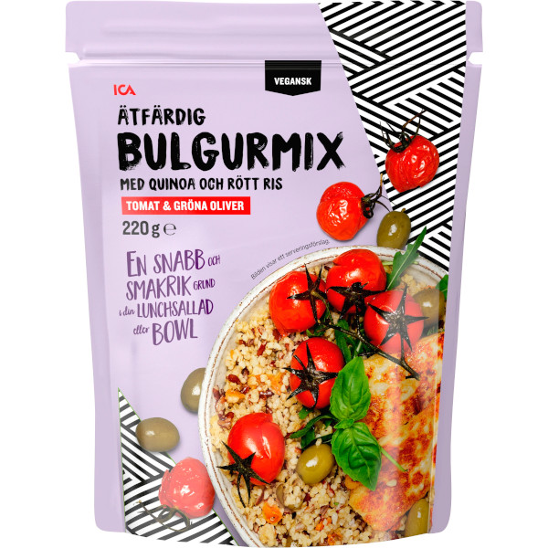 ICA Bulgurmix Tomat & Gröna Oliver