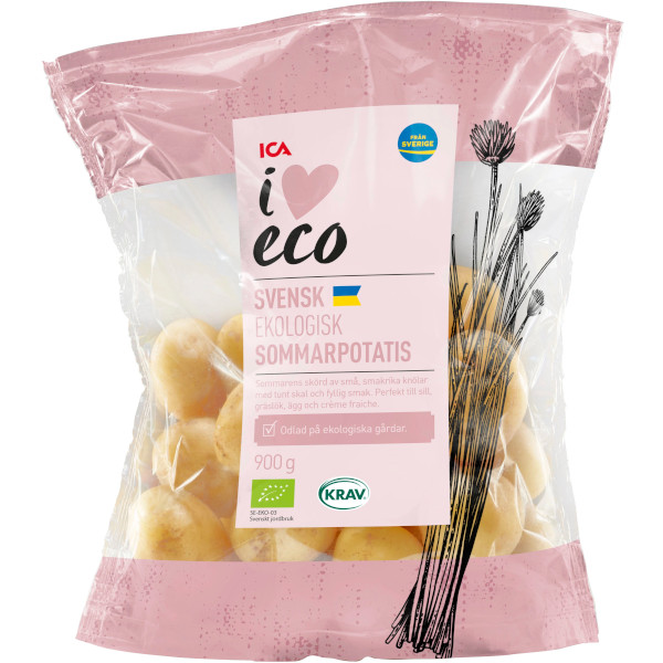 ICA I Love Eco Sommarpotatis Ekologisk