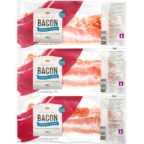 ICA Bacon Skivat