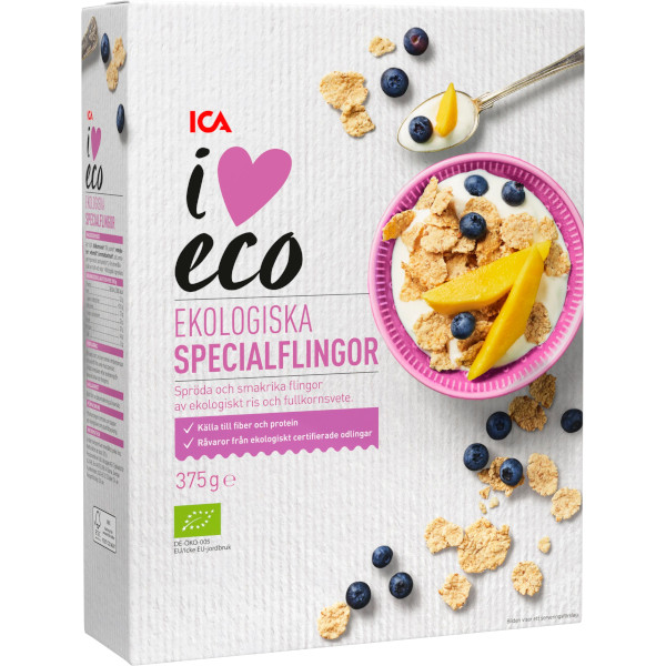 ICA I Love Eco Specialflingor Ekologiska