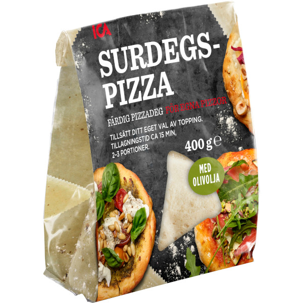 ICA Pizzadeg Surdegspizza