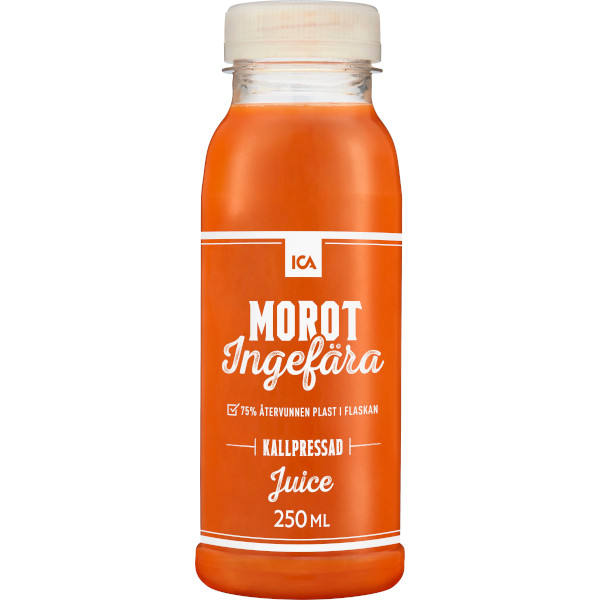 ICA Kallpressad Juice Morot/Ingefära