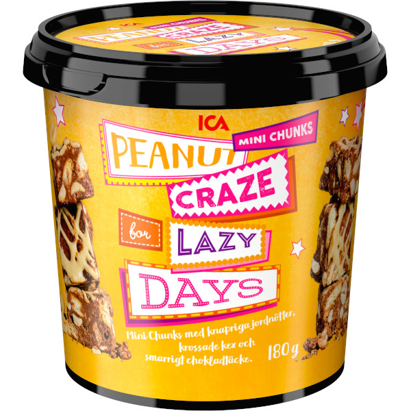 ICA Mini Chunks Peanut Craze For Lazy Days