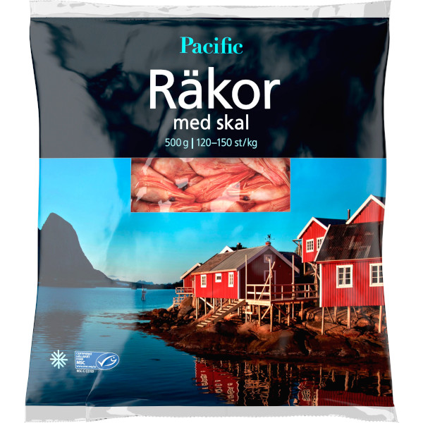 Pacific Räkor Skal 120-150