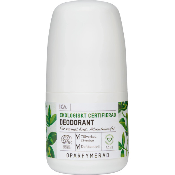 ICA Apotek Hjärtat Deodorant Oparfymerad Ekologisk