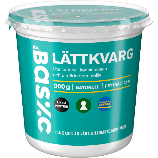 ICA Basic Lättkvarg Naturell