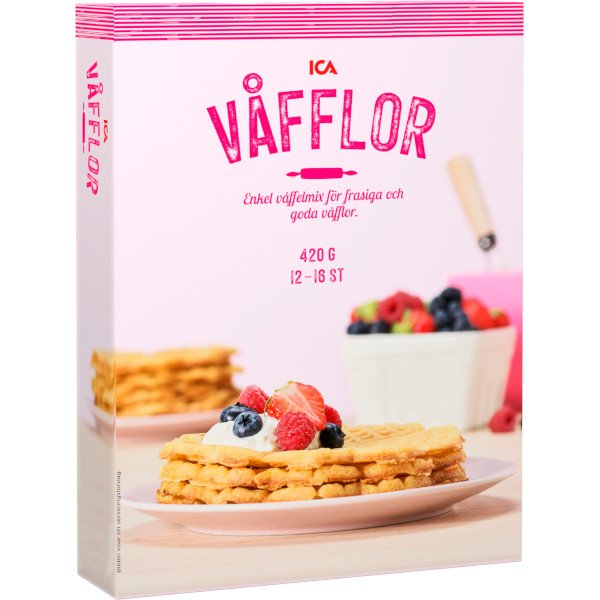ICA Våfflor Mix