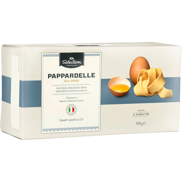 ICA Selection Pappardelle