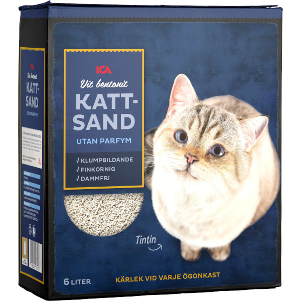 ICA Kattsand Vit