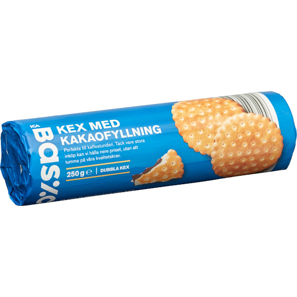 ICA Basic Dubbla Kex Kakaofyllning