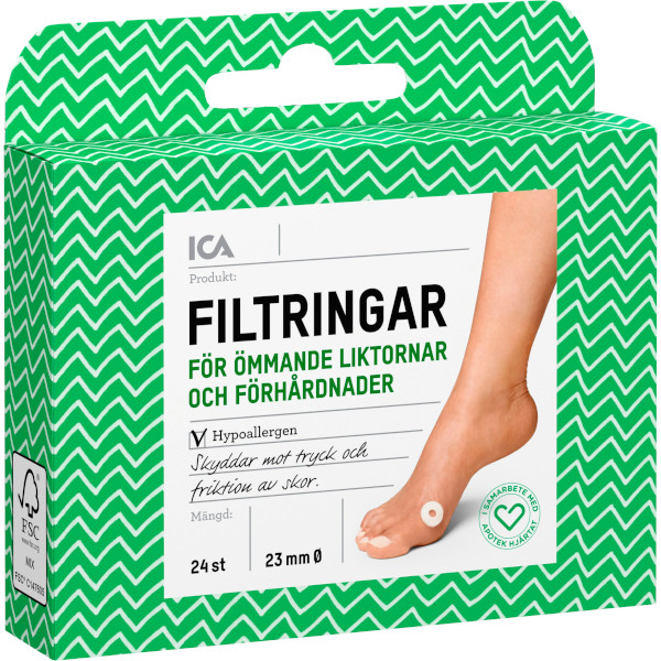 ICA Apotek Hjärtat Fultringar 23mm