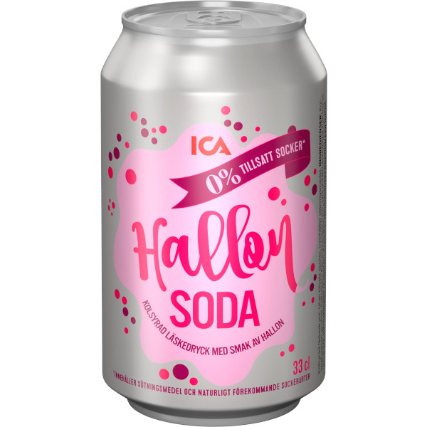 ICA Hallonsoda UTS