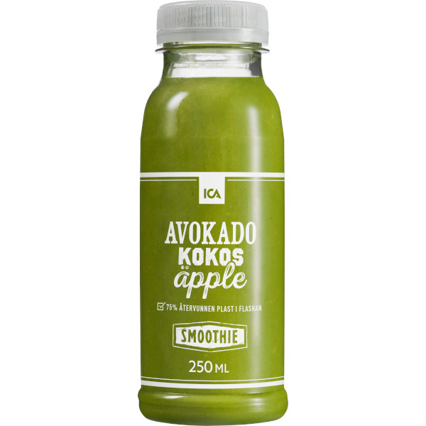 ICA Smoothie Avokado/Kokos/Äpple