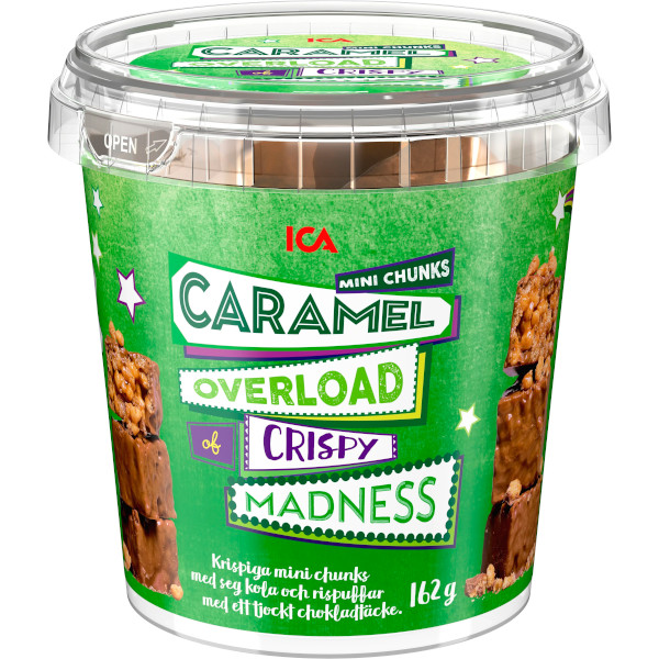 ICA Mini Chunks Caramel Overload Of Crispy Madness