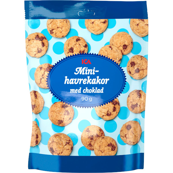 ICA Minihavrekakor Choklad