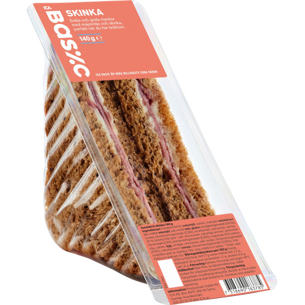 ICA Basic Sandwich Skinka