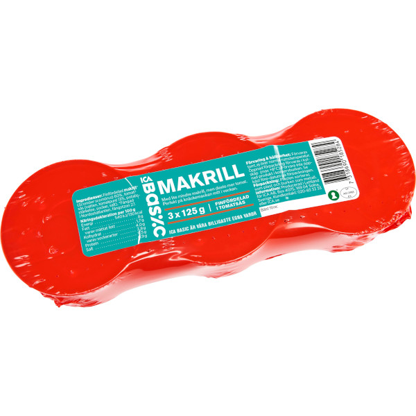 ICA Basic Makrill Tomatsås