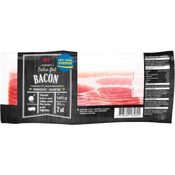 ICA Bacon Extra Fint