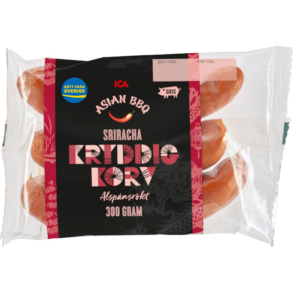 ICA Kryddig Korv Sriracha