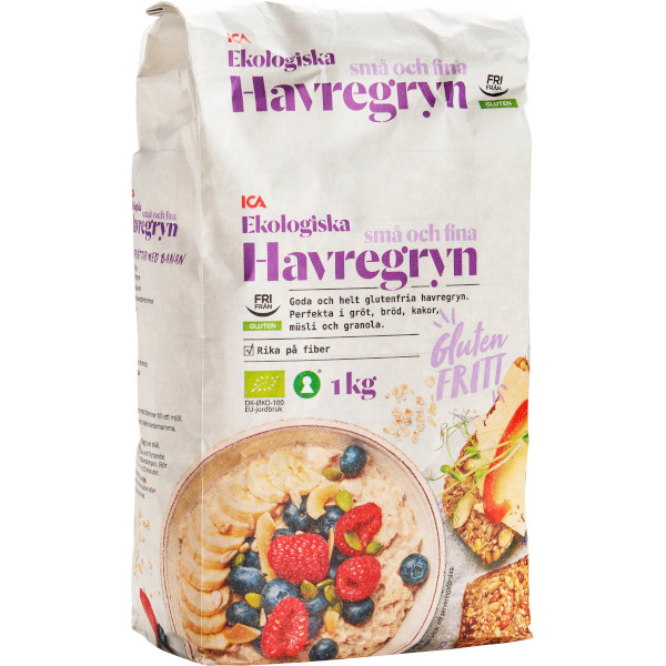 ICA Havregryn Ekologiska Glutenfria